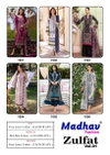 Zulfat Vol 1 By Madhav Lawn Cotton Wholesale Karachi Dress Material In India